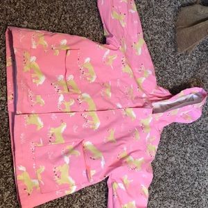 Girls rain jacket